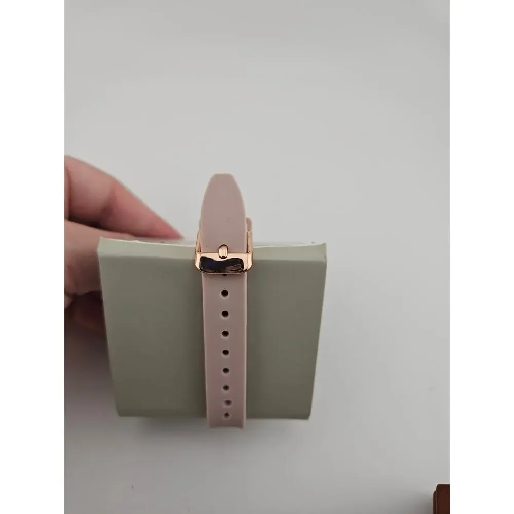 A New Day Women's Contemporary Watch Rose Gold Pink Minimalist Feminine